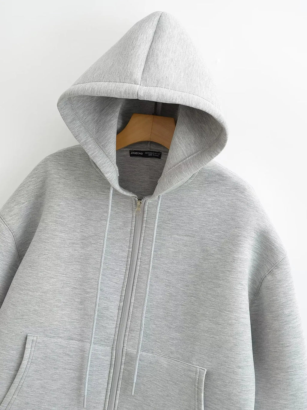 Casual Loose-Fit Zip Jacket