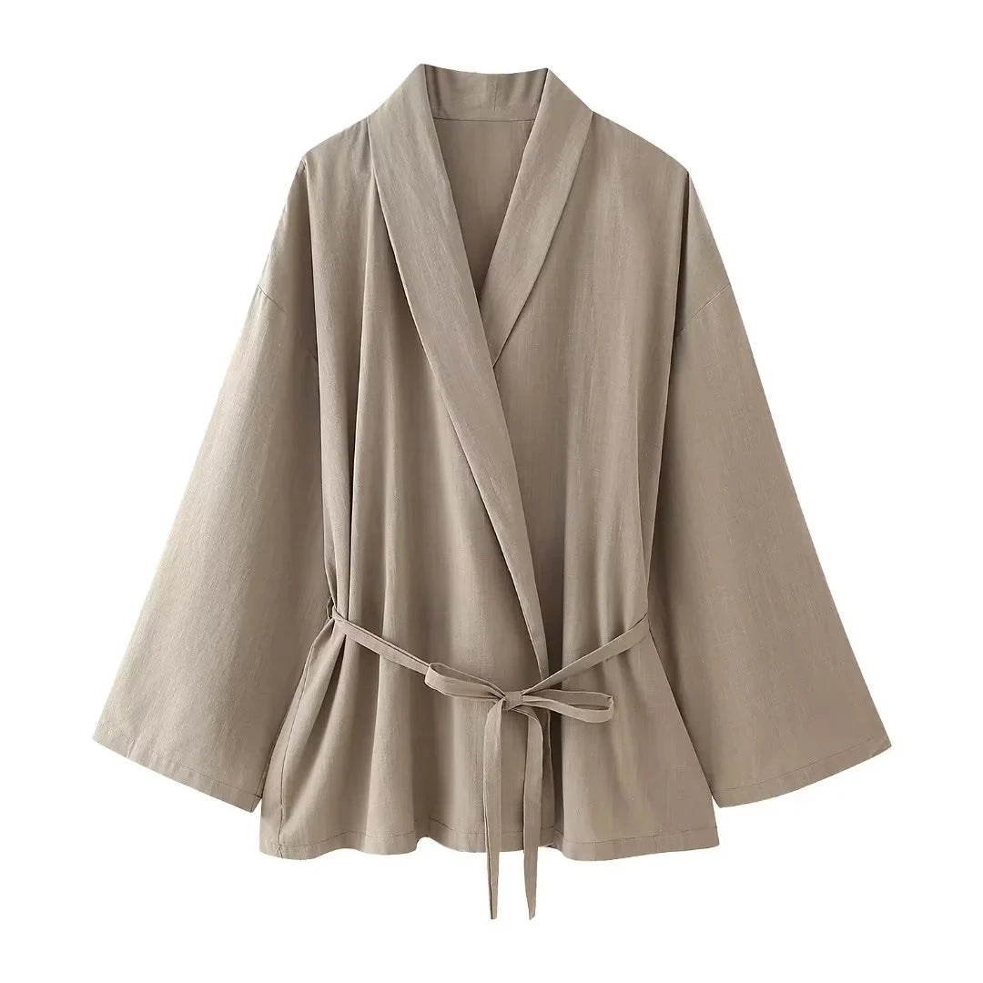 Women’s Casual Linen 2-Piece Set